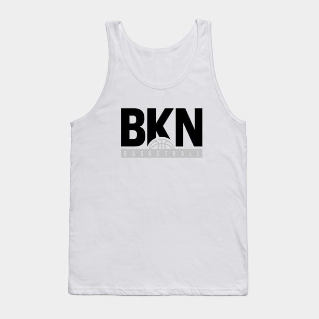 Brooklyn Basketball Tee Tank Top by Fresh Fan Tees